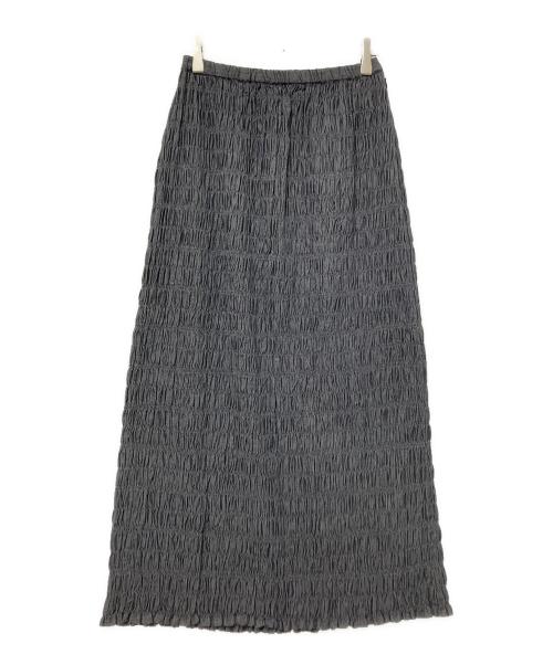 ne quittez pas（ヌキテパ）ne quittez pas (ヌキテパ) Denim Shirring Skirt インディゴ サイズ:Sの古着・服飾アイテム