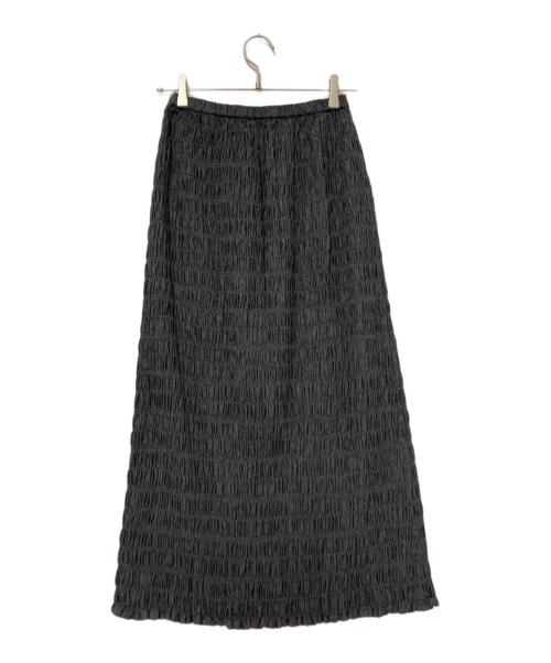 ne quittez pas（ヌキテパ）ne quittez pas (ヌキテパ) Denim Shirring Skirt インディゴ サイズ:Sの古着・服飾アイテム