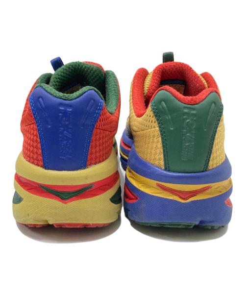 HOKAONEONE（ホカオネオネ）HOKAONEONE (ホカオネオネ) Engineered Garments (エンジニアドガーメンツ) ローカットスニーカー レッド サイズ:27.5㎝の古着・服飾アイテム