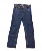 duppiesダッピーズ）の古着「セルビッチデニムパンツ」｜インディゴ