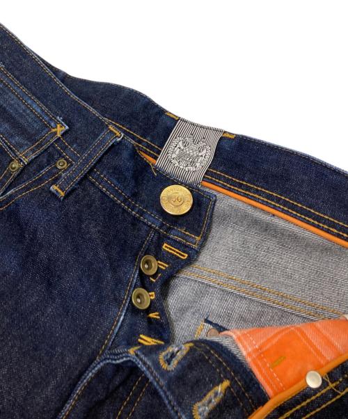 duppies（ダッピーズ）duppies (ダッピーズ) セルビッチデニムパンツ インディゴ サイズ:Lの古着・服飾アイテム