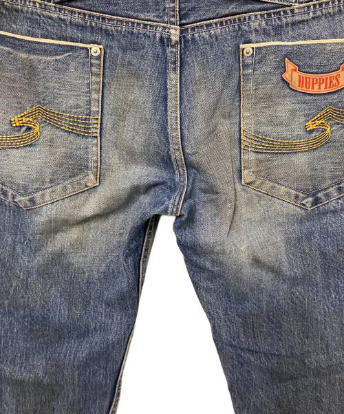 duppies（ダッピーズ）duppies (ダッピーズ) セルビッヂ加工デニムパンツ インディゴ サイズ:Lの古着・服飾アイテム