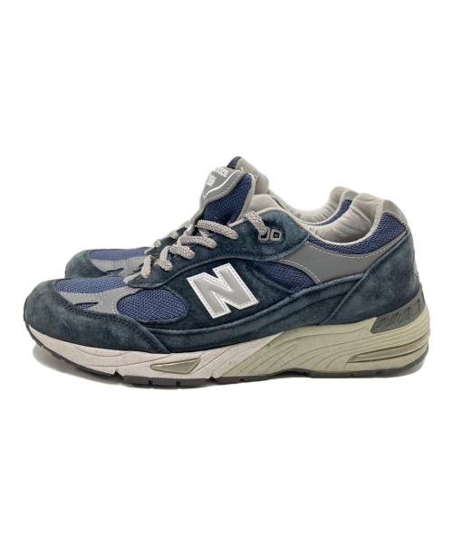 NEW BALANCE（ニューバランス）NEW BALANCE (ニューバランス) 991ローカットスニーカー ネイビー サイズ:US:9 1/2 Dの古着・服飾アイテム