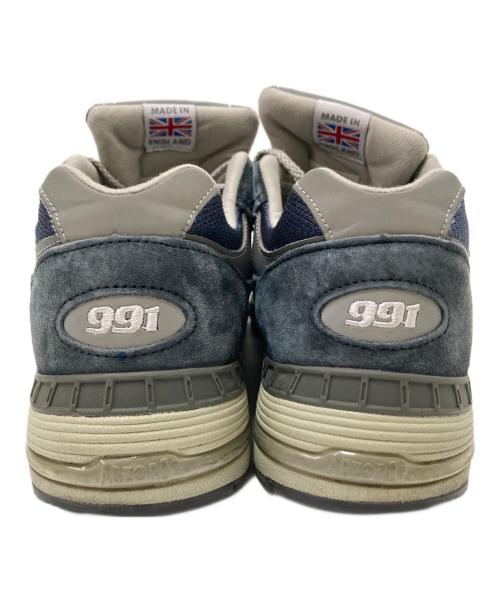 NEW BALANCE（ニューバランス）NEW BALANCE (ニューバランス) 991ローカットスニーカー ネイビー サイズ:US:9 1/2 Dの古着・服飾アイテム