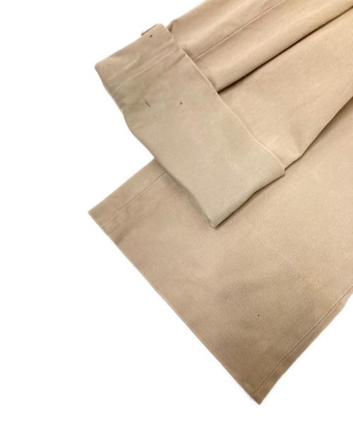 borelio（ボレリオ）borelio (ボレリオ) 2タックパンツ ベージュ サイズ:下記参照の古着・服飾アイテム