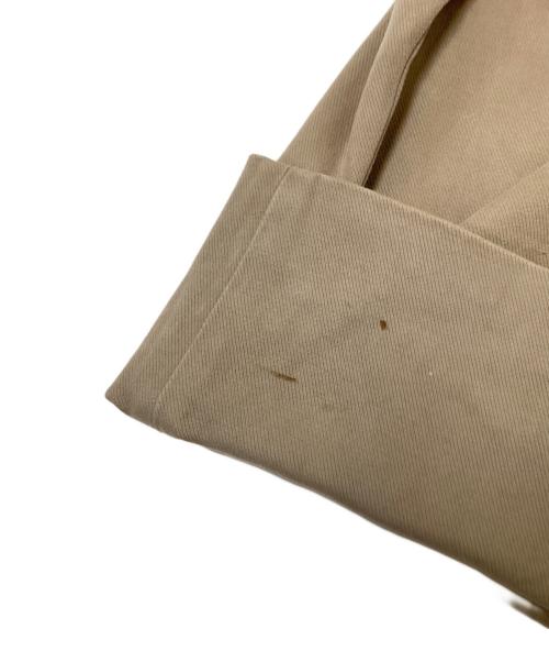 borelio（ボレリオ）borelio (ボレリオ) 2タックパンツ ベージュ サイズ:下記参照の古着・服飾アイテム