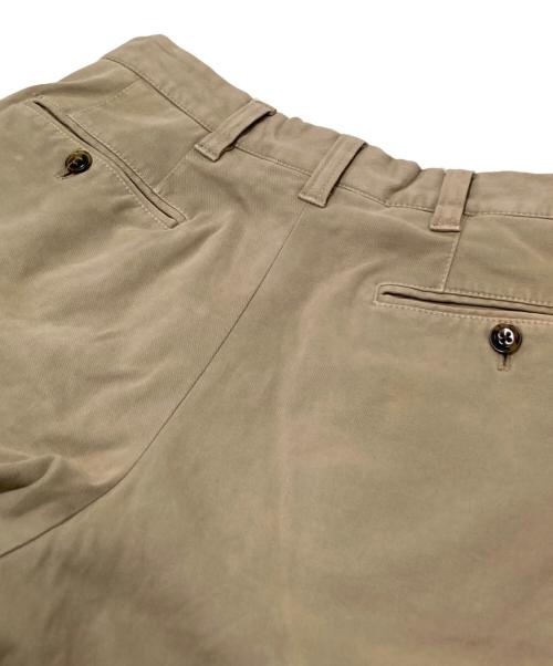 borelio（ボレリオ）borelio (ボレリオ) 2タックパンツ ベージュ サイズ:下記参照の古着・服飾アイテム