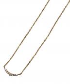 ageteアガット）の古着「K10ダイヤモンドネックレス」｜ゴールド