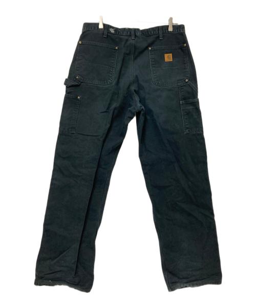 CarHartt（カーハート）CarHartt (カーハート) ダブルニーペインターパンツ ブラック サイズ:36×32の古着・服飾アイテム