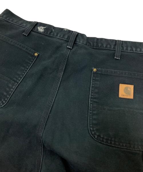 CarHartt（カーハート）CarHartt (カーハート) ダブルニーペインターパンツ ブラック サイズ:36×32の古着・服飾アイテム