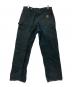 CarHartt (カーハート) ダブルニーペインターパンツ ブラック サイズ:36×32：7000円