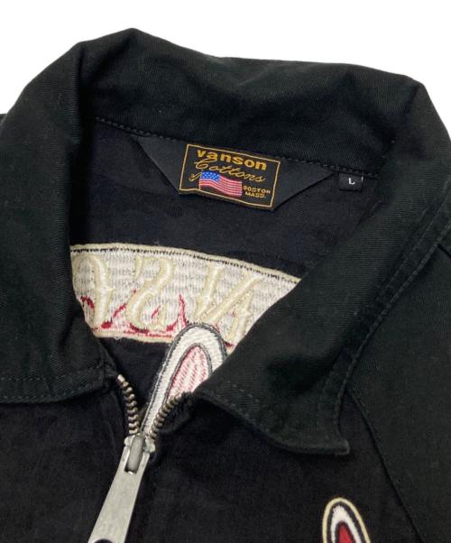 VANSON（バンソン）VANSON (バンソン) ジャケット ブラック サイズ:Lの古着・服飾アイテム