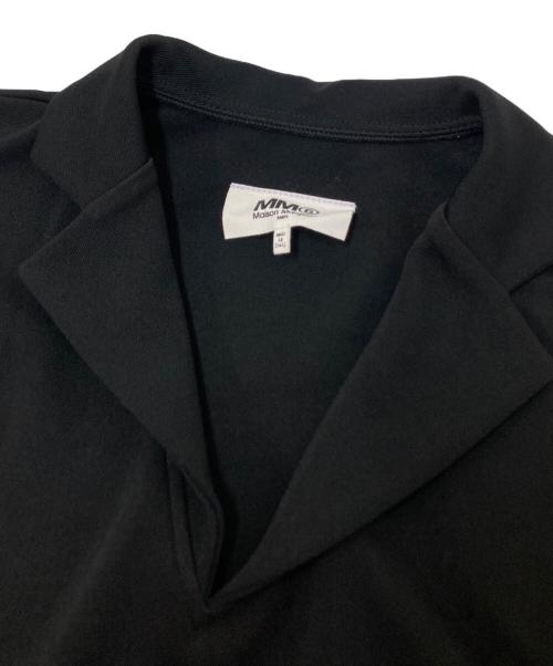 MM6 Maison Margiela（エムエムシックスメゾンマルジェラ）MM6 Maison Margiela (エムエムシックスメゾンマルジェラ) 襟付きノースリーブワンピース ブラック サイズ:Sの古着・服飾アイテム