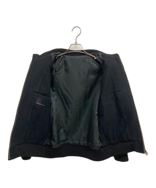 NUMBER (N)INE（ナンバーナイン）NUMBER (N)INE (ナンバーナイン) 切替スタジャン ブラック サイズ:3の古着・服飾アイテム