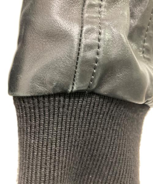 NUMBER (N)INE（ナンバーナイン）NUMBER (N)INE (ナンバーナイン) 切替スタジャン ブラック サイズ:3の古着・服飾アイテム