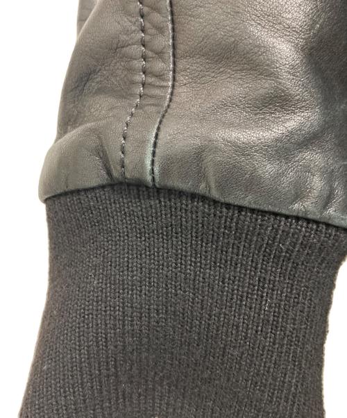 NUMBER (N)INE（ナンバーナイン）NUMBER (N)INE (ナンバーナイン) 切替スタジャン ブラック サイズ:3の古着・服飾アイテム