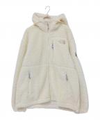 THE NORTH FACEザ ノース フェイス）の古着「PLAY GREEN FLEECE HOODIE」｜ホワイト