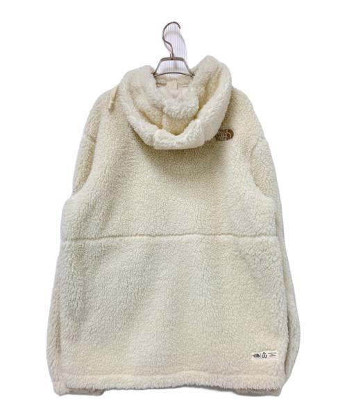 THE NORTH FACE（ザ ノース フェイス）THE NORTH FACE (ザ ノース フェイス) PLAY GREEN FLEECE HOODIE ホワイト サイズ:XLの古着・服飾アイテム
