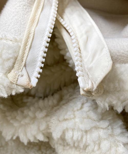 THE NORTH FACE（ザ ノース フェイス）THE NORTH FACE (ザ ノース フェイス) PLAY GREEN FLEECE HOODIE ホワイト サイズ:XLの古着・服飾アイテム