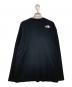 THE NORTH FACE (ザ ノース フェイス) ロングスリーブカットソー ブラック サイズ:XL：4000円