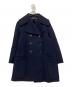 +J（プラスジェイ）の古着「ダブルフェイスPコート」｜ネイビー