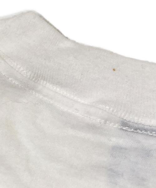 Champion（チャンピオン）Champion (チャンピオン) 80‘SプリントTシャツ ホワイト サイズ:XLの古着・服飾アイテム