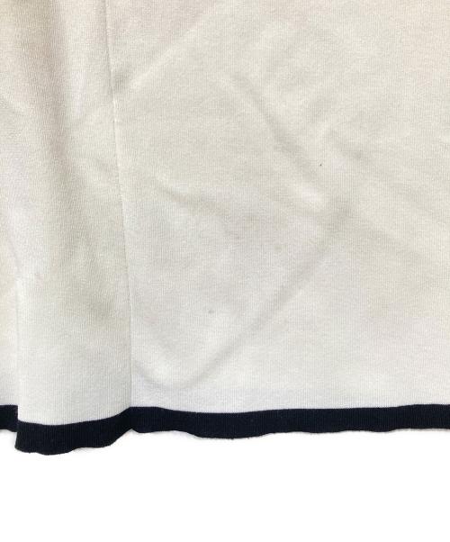 CELFORD（セルフォード）CELFORD (セルフォード) セーラーカラーニットワンピース ホワイト サイズ:38の古着・服飾アイテム