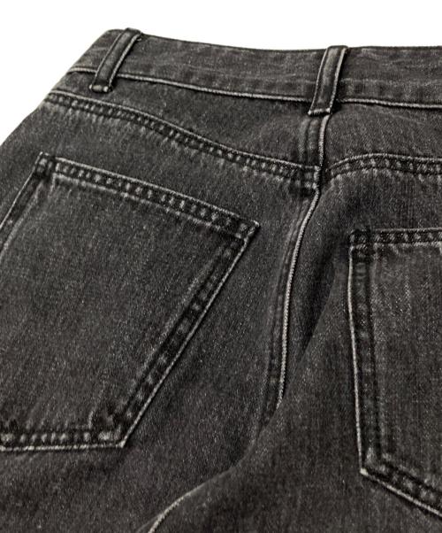 CADUNE（カデュネ）CADUNE (カデュネ) サイドスリットデニム ブラック サイズ:36の古着・服飾アイテム