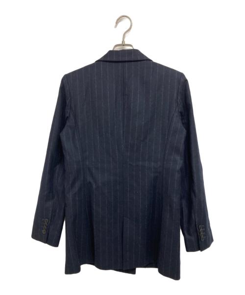 haunt（ハウント）haunt (ハウント) カシミヤ混ダブルジャケット ネイビー サイズ:38の古着・服飾アイテム