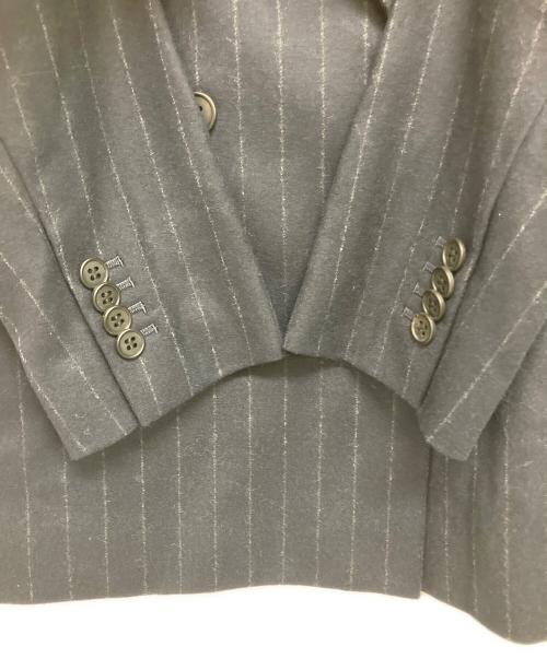 haunt（ハウント）haunt (ハウント) カシミヤ混ダブルジャケット ネイビー サイズ:38の古着・服飾アイテム