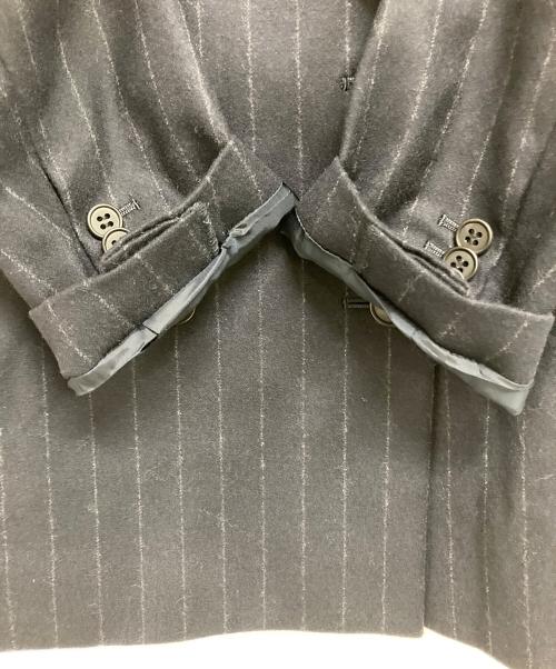 haunt（ハウント）haunt (ハウント) カシミヤ混ダブルジャケット ネイビー サイズ:38の古着・服飾アイテム