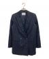 haunt（ハウント）の古着「カシミヤ混ダブルジャケット」｜ネイビー