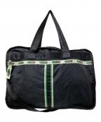 LeSportsacレスポートサック）の古着「ボストンバッグ」｜ブラック