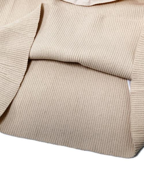 CELFORD（セルフォード）CELFORD (セルフォード) フリル付きニットプルオーバー アイボリー サイズ:F 未使用品の古着・服飾アイテム