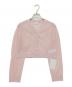 CELFORD（セルフォード）の古着「シアークロップドカーディガン」｜ピンク