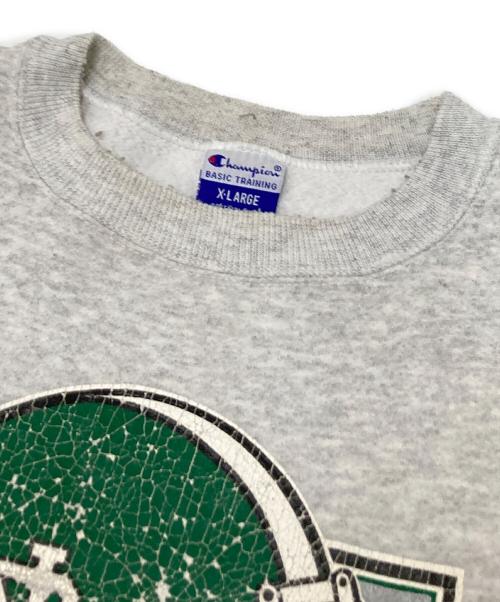 Champion（チャンピオン）Champion (チャンピオン) プリントスウェット グレー サイズ:XLの古着・服飾アイテム
