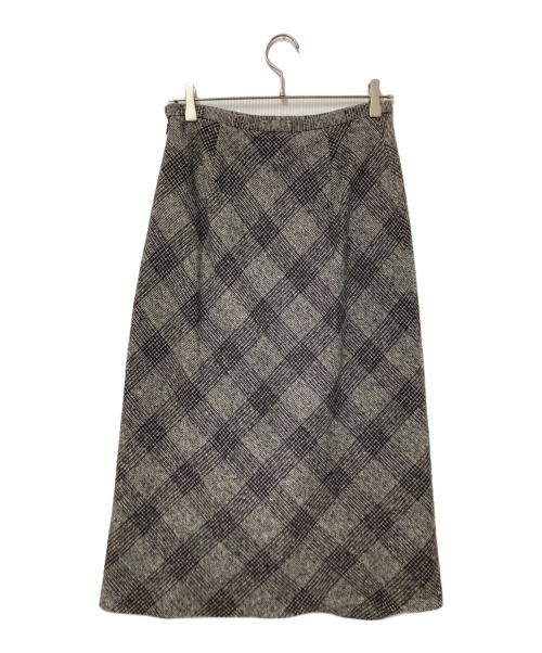 MaxMara（マックスマーラ）MaxMara (マックスマーラ) スカート グレー サイズ:40の古着・服飾アイテム