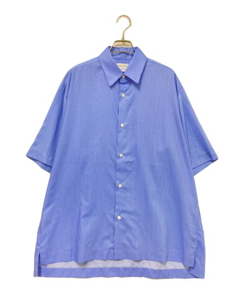 UNITED TOKYO（ユナイテッドトーキョー）UNITED TOKYO (ユナイテッドトーキョー) ストライプショートスリーブシャツ ブルー サイズ:1の古着・服飾アイテム