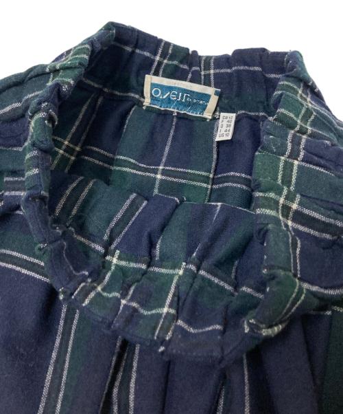 O'NEIL OF DUBLIN（オニールオブダブリン）O'NEIL OF DUBLIN (オニールオブダブリン) チェックスカート ネイビー×グリーン サイズ:US:10の古着・服飾アイテム