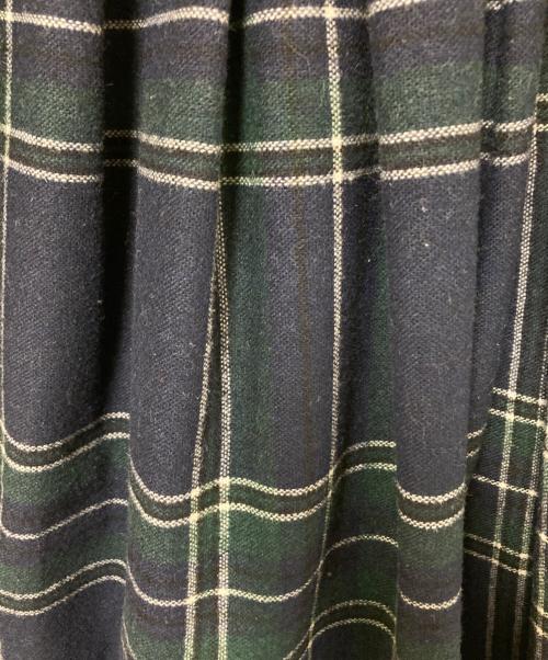 O'NEIL OF DUBLIN（オニールオブダブリン）O'NEIL OF DUBLIN (オニールオブダブリン) チェックスカート ネイビー×グリーン サイズ:US:10の古着・服飾アイテム