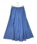 mizuiro-indミズイロインド）の古着「ワイドパンツ」｜インディゴ