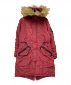 AVIREXアヴィレックス）の古着「WOOL COMBI N-3B」｜レッド