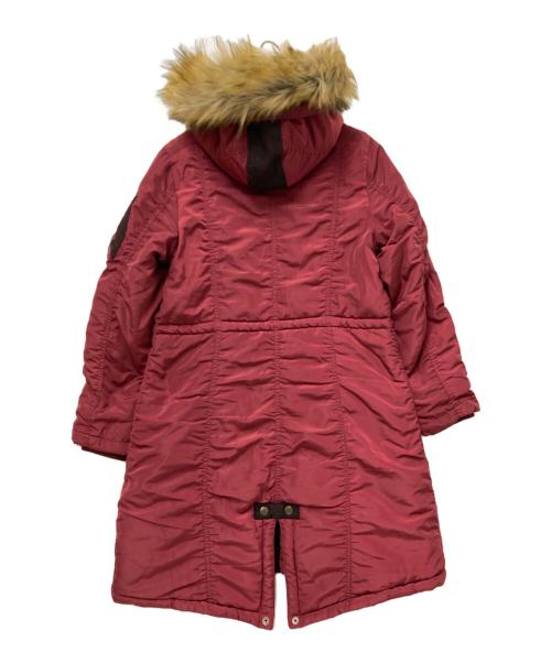 AVIREX（アヴィレックス）AVIREX (アヴィレックス) WOOL COMBI N-3B レッド サイズ:Mの古着・服飾アイテム