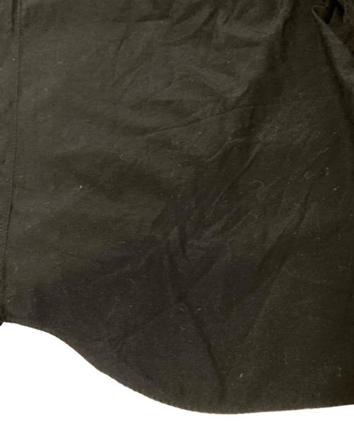 COMME des GARCONS HOMME PLUS（コムデギャルソンオムプリュス）COMME des GARCONS HOMME PLUS (コムデギャルソンオムプリュス) エステルスパンブロード厚製品後加工シャツ ブラック サイズ:XLの古着・服飾アイテム