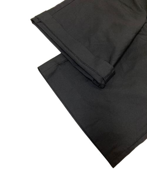 COMME des GARCONS（コムデギャルソン）COMME des GARCONS (コムデギャルソン) ポリ 縮絨 ワイドショーツ ブラック サイズ:Lの古着・服飾アイテム