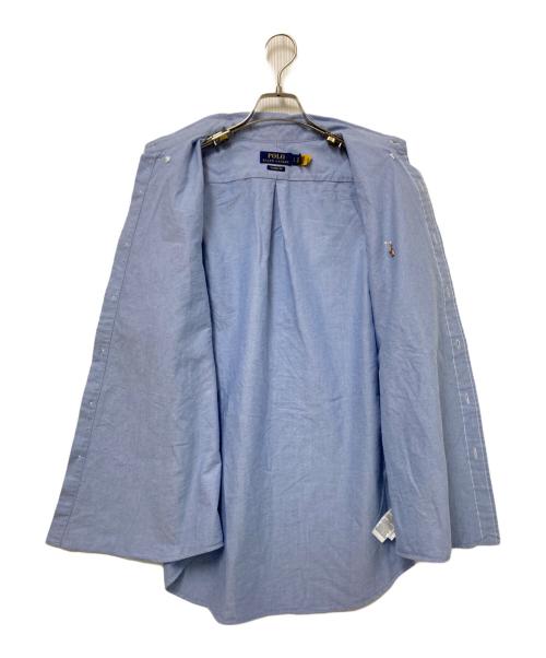 POLO RALPH LAUREN（ポロ・ラルフローレン）POLO RALPH LAUREN (ポロ・ラルフローレン) ボタンダウンシャツ ブルー サイズ:Lの古着・服飾アイテム