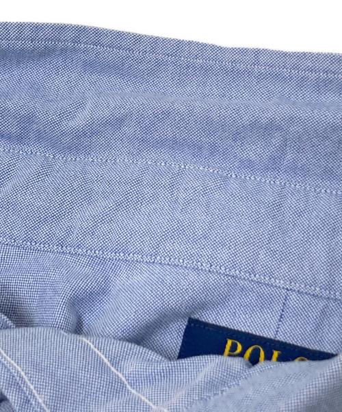 POLO RALPH LAUREN（ポロ・ラルフローレン）POLO RALPH LAUREN (ポロ・ラルフローレン) ボタンダウンシャツ ブルー サイズ:Lの古着・服飾アイテム