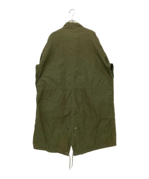 URBAN RESEARCH DOORS（アーバンリサーチドアーズ）URBAN RESEARCH DOORS (アーバンリサーチドアーズ) GOLDEN MILLS (ゴールデンミルズ) M65フィッシュテイルコート グリーン サイズ:L-LONGの古着・服飾アイテム