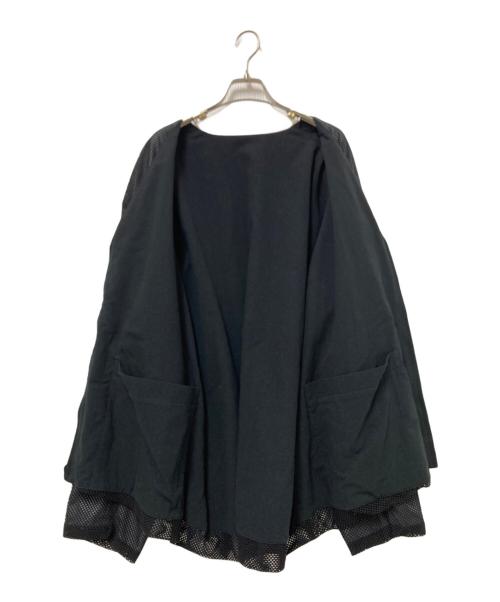 KUON（クオン）KUON (クオン) REVERSIBLE CARDIGAN ブラック サイズ:XXLの古着・服飾アイテム