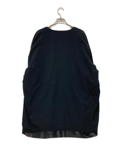 KUON（クオン）KUON (クオン) REVERSIBLE CARDIGAN ブラック サイズ:XXLの古着・服飾アイテム